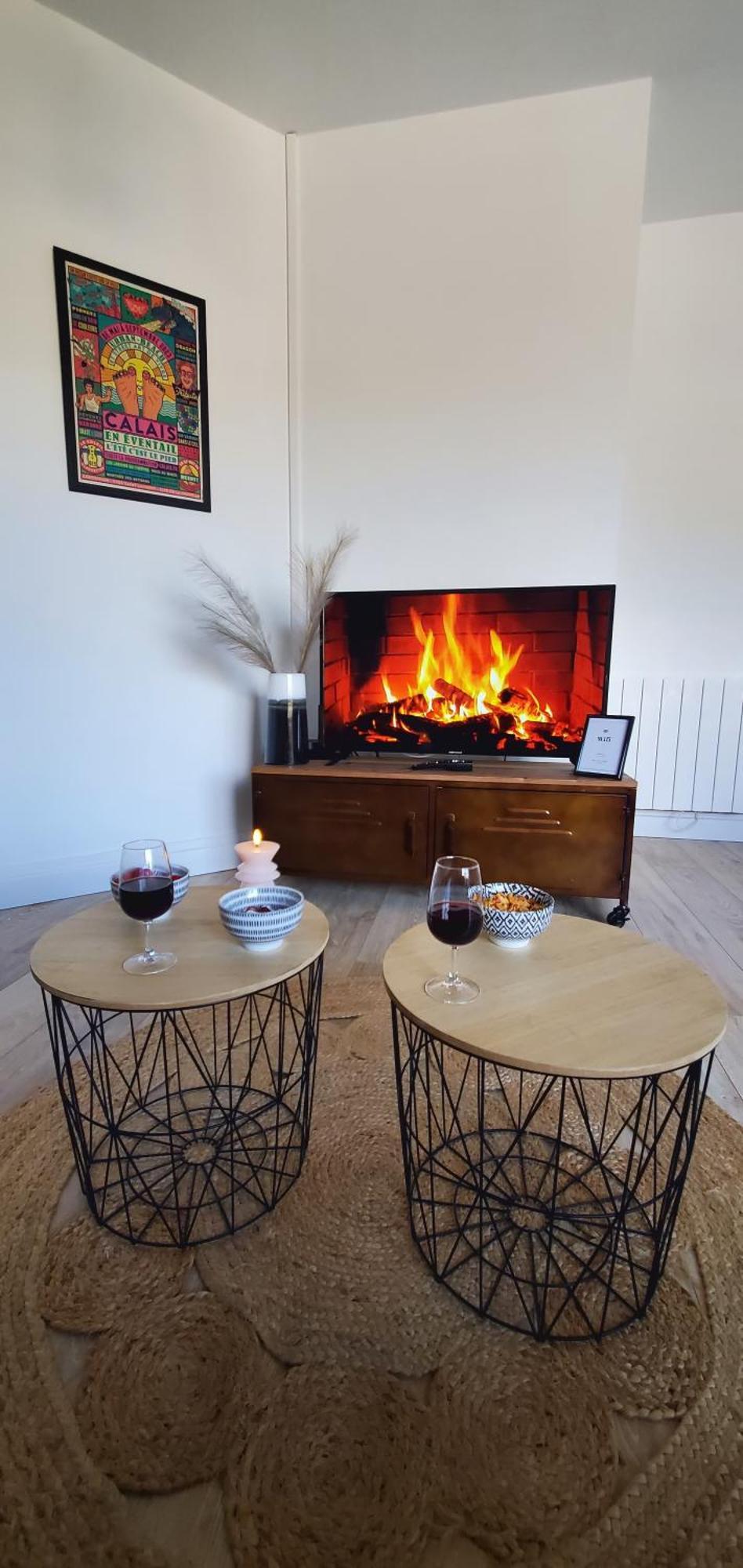 Appartamento Le Clemenceau Appart-calais Nord-balcon-plage