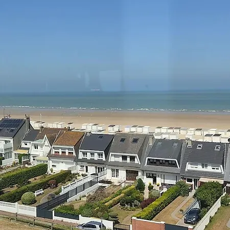 Le Clemenceau Appart-Calais Nord-Balcon-Plage Exterior foto