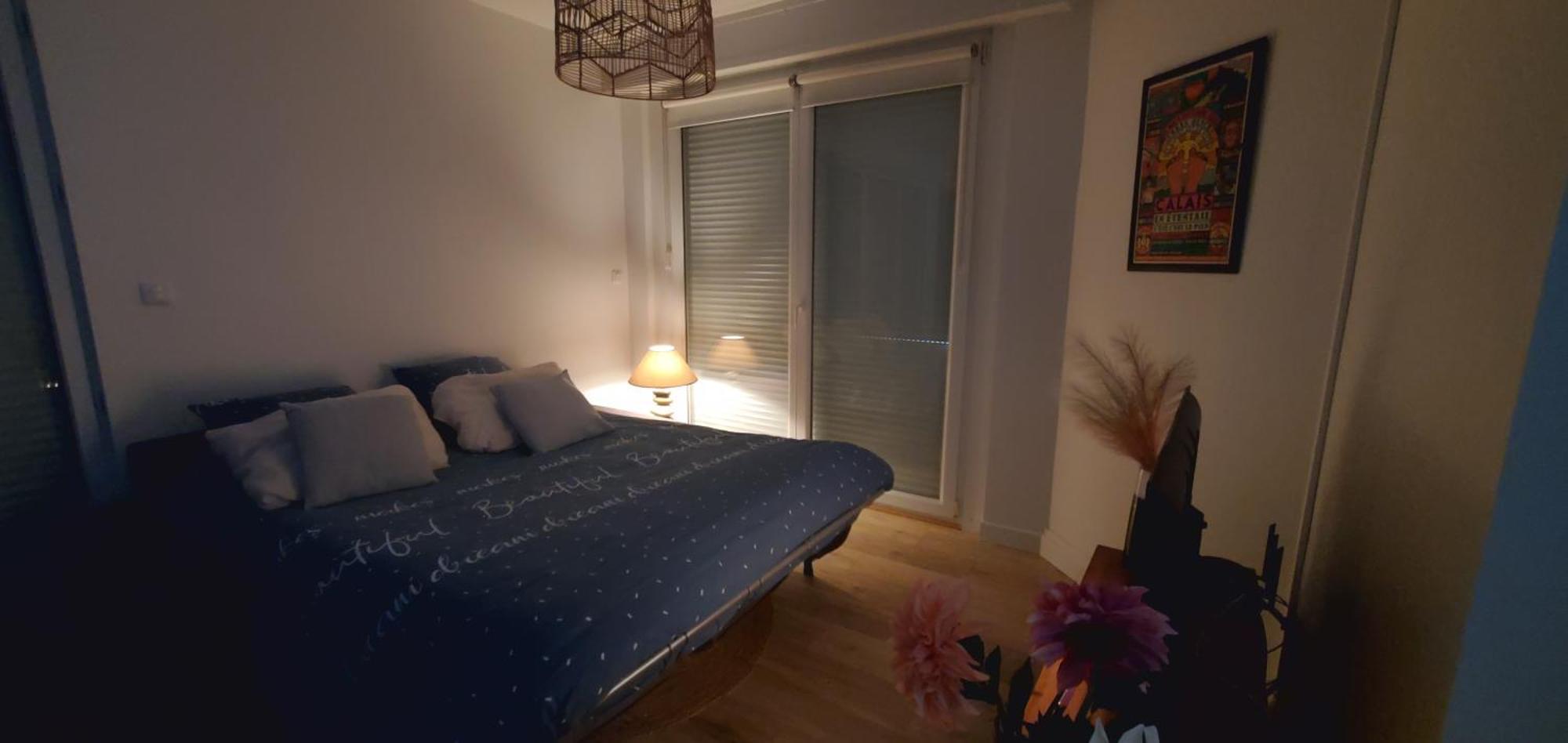 Apartment Le Clemenceau Appart-calais Nord-balcon-plage Calais
