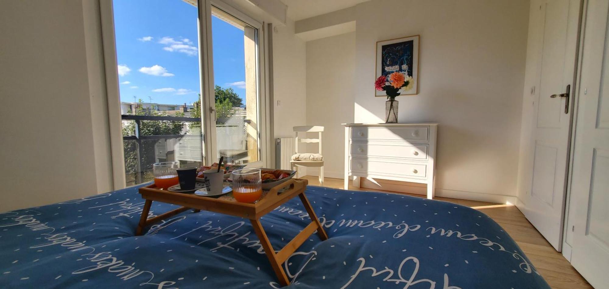 Apartment Le Clemenceau Appart-calais Nord-balcon-plage *